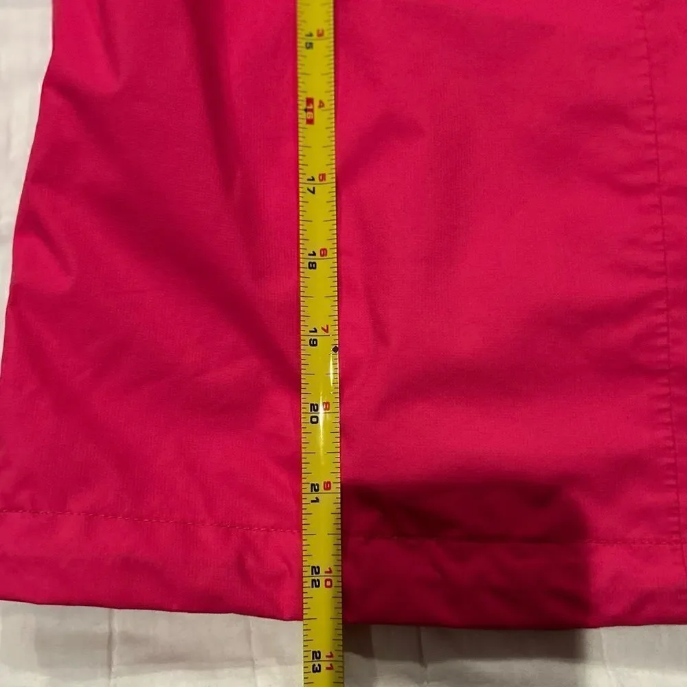 North Face girls Dryvent jacket dark pink medium 10/12 GUC